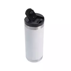 Copo Térmico Clean Inox Branco Com Tampa 550ml - comprar online