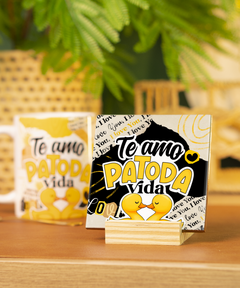 Caneca e azulejos Namorados - Humor e Paixão 06 PATODAVIDA - PERSONALIZA BRINDES