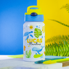 SQUEEZE DE ALUMINIO BRANCO PARA SUBLIMAÇÃO TAMPA AZUL E AMARELO 500ML - comprar online