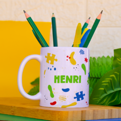 Caneca de Polímero Branca Classe S - 325ml (Infantil)