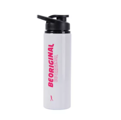 Squeeze de Alumínio Branco 750ml Personalizada na internet