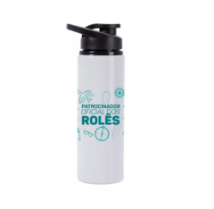 Squeeze de Alumínio Branco 750ml Personalizada - comprar online