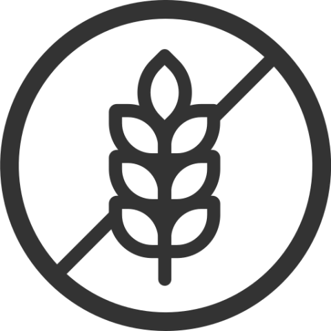 100% libre de gluten y lácteos