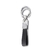 14502 Chaveiro Metal Couro Sintético com 2 Argolas