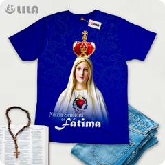 Camisa de Nossa Senhora de Fátima - REF.CDNFAR -103