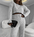 Conjunto de Tricô Mousse Tamanho Único Calça e Blusa - comprar online