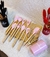Conjunto de utensílios para cozinha em silicone e bambu 12 peças