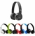 Auricular Bluetooth Vincha SD Radio Fm Inalámbrico Deportivo Color Rojo, blanco, Negro, Verde, Azul.