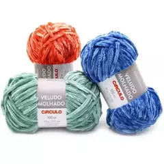 FIO VELUDO MOLHADO CIRCULO 100g - comprar online