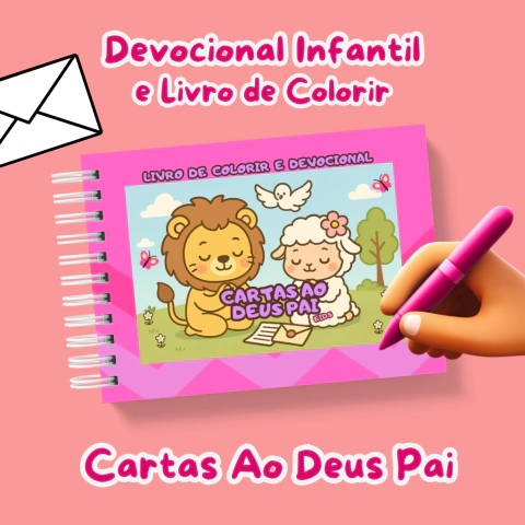 Cartas Ao Pai Kids - Pink - comprar online