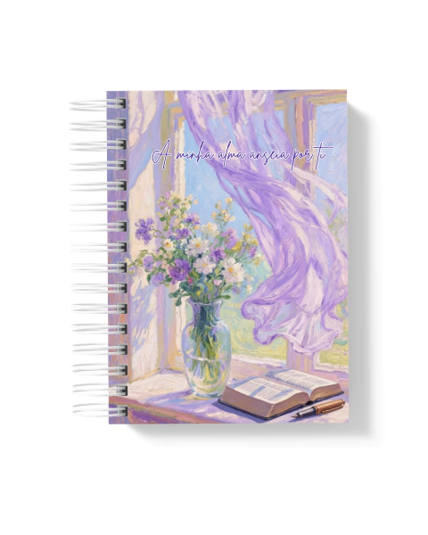 Caderno de Oração: Momento com Ele | Lilás - comprar online