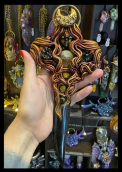 Athame/Daga grande Triple Diosa - comprar en línea