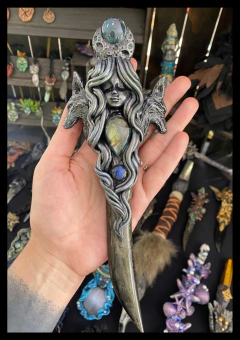 Athame/Daga grande Hecate perros - tienda en línea