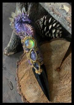 Athame/Daga grande Dragón - comprar en línea