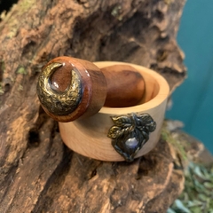 Mortero de madera mini - comprar en línea