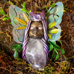 Colgante de Hada morada - comprar en línea