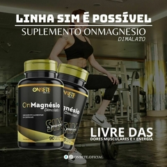 MAGNÉSIO 100% NATURAL 600 MG-LINHA SIM É POSSIVEL - comprar online