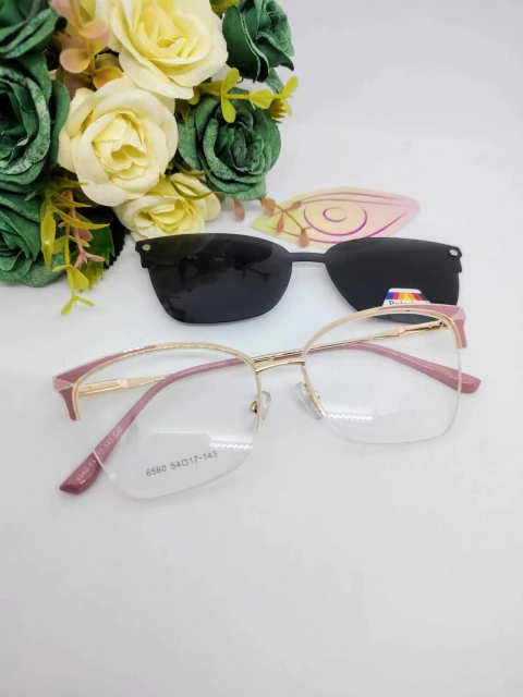 Clip on 93 rosa