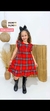 Vestido Xadrez São João - MagiaKids