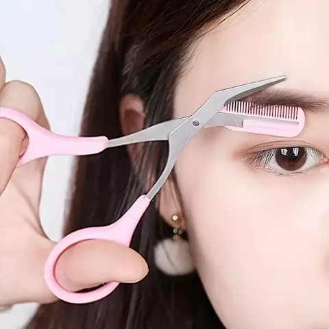 Perfilador Cejas Tijera Peine Depilación Depilado - comprar online