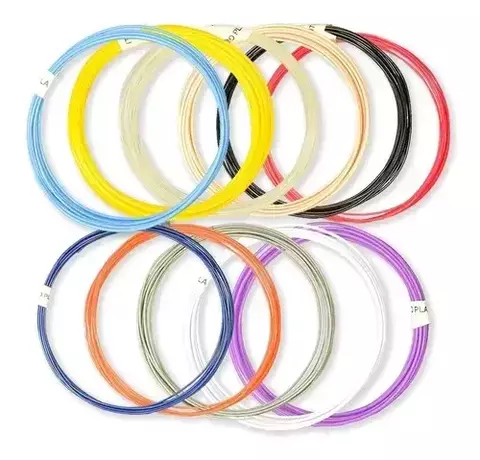 Pack de Filamento PLA para Lápiz 3D x 10 mts colores varios - comprar online