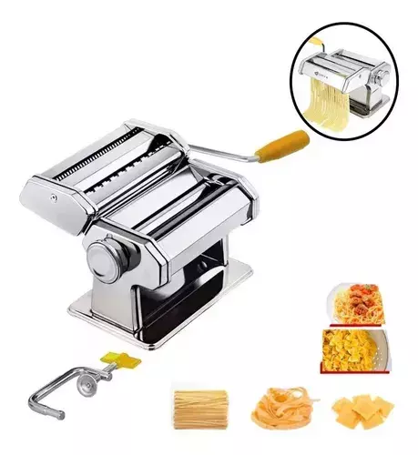Máquina Fabrica De Pastas Acero Inoxidable Fideos Caseros - comprar online