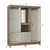 GUARDA ROUPAS CAP CORDOBA 4P2G - POQUEMA - Deda Moveis