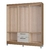 GUARDA-ROUPAS MULTI 6P2G - POQUEMA - Deda Moveis