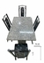 MESA IMPERIAL 4CAD PÉ GRANITO - INDUSTRIA DE MOVEIS TUBULARES NORDESTE