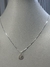 Conjunto colar São Jorge elo Piastrine 2,5 mm