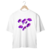 Imagem do Camiseta Oversized Estampada Night Smiles Roxo