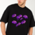 Camiseta Oversized Estampada Night Smiles Roxo - comprar online