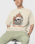 Camiseta Oversized Fire Bone