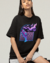 Camiseeta Oversized Estampada Nights Spray