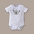 Body koala bordado con ranita