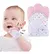 Guante mordilón de silicona para bebes - comprar online