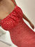 VESTIDO MÍDI FLORAL COM FENDA RED - Tessaro Casual