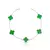 Pulseira de Trevo Verde 5 Trevos