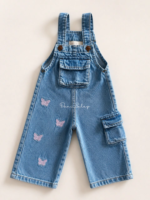 jean gardener embroidered butterflies