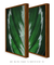Dupla de Quadros Calathea Medallion na internet