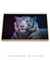 Quadro Decorativo Tigre Branco - comprar online