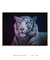 Quadro Decorativo Tigre Branco - comprar online