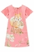 Vestido Trapézio Infanti em malha fresh raposinha - 81524 - Sayonara Baby Kids
