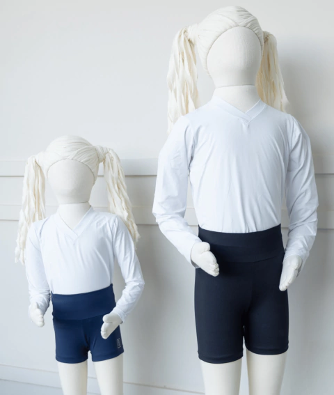 Short curto Íntimo Infantil