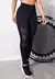 Conjunto Legging e Top Transparencia Fitness Feminino Calça | REF: LX128 - comprar online