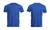 Camiseta Azul Royal manga curta