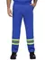 Calça Azul Brim Refletivo Com Elástico - comprar online