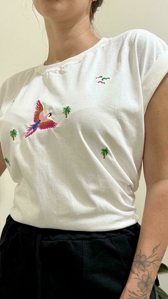 TSHIRT BORDADA - SUELEN - loja online