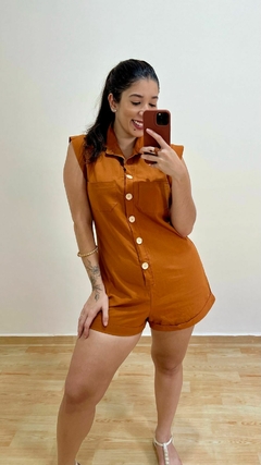 MACAQUINHO CURTO OCRE - VANESSA - comprar online