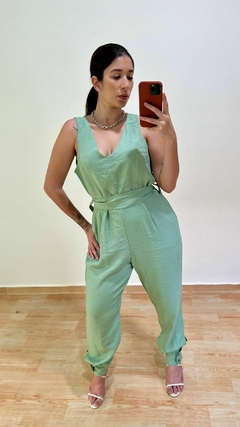 MACAÇÃO LONGO VERDE MENTA - LARISSA - comprar online